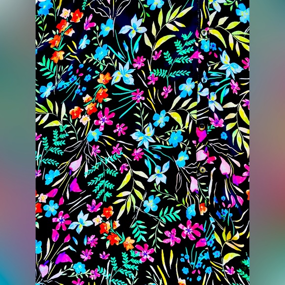 MAGGY LONDON FLORAL MAXI DRESS - Picture 5 of 6